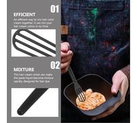 Beavorty Miscelatore di Plastica per Tinture per Chioma 10 Pezzi Frusta Professionale Bastoncini per Mescolare Crema Colorante Applicatore per Parrucchiere e Strumento Fai da Te per