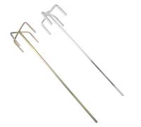 Beavorty Miscelatore per Vernice e Fango Attacco Esagonale, Asta in Acciaio per Trapano Elettrico, Set 2 Pezzi per Miscelazione Cemento, Malta e Resine, Accessorio Riutilizzabile