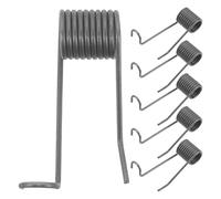 Beavorty Molle di Ricambio per Seminatrice di Mais 6 Pezzi in Acciaio Resistente Molla Lato Sinistro per Meccanismo di Dosaggio Uniforme Semi Attrezzi Agricoli per Coltivatori da Giardino