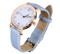 Beavorty Orologio da Polso Elegante Piccolo Cinturino in Pelle Leggero e Regolabile per Ragazze e Studenti, Orologio Decorativo Digitale dal Design Sottile e Resistente per Uso Quotidiano