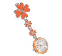 Beavorty Orologio Da Taschino Per Infermiere Clip Design Di Rosa Preciso e Resistente Per Infermiere Donna