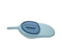 Beavorty Padella Da Letto Reclinata Con Coperchio, Orinatoio Portatile in Pp Blu Per Anziani e Donne, Medico e Uso Domestico, Gestione Odori, Comodità Laterale Per Pazienti Costretti a Letto