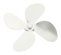 Beavorty Pala di Ricambio Resistente All'usura in Lega di Alluminio Aumenta L'efficienza e Riduce Consumo per Ventilatore Termico Stufa a Legna per Atmosfera Estiva