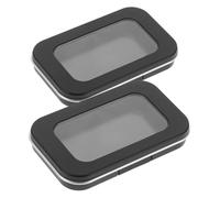 Beavorty Palette Di Ombretti Magnetici Vuote e Palette Di Fard in Polvere Portatili Specchio, Set Da 2 Pezzi Fai Da Te, Contenitori Da Viaggio Per Trucco Per Uso Quotidiano e Uscita