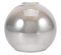 Beavorty Paralume a Sfera in Vetro Ambrato Grande Diametro Semicircolare, Paralume per Lampada a Sospensione e Applique da Parete, Diffusore Luce Uniforme per Soggiorno e Camera da Letto