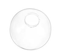 Beavorty Paralume in Plastica Trasparente da 20 Cm per Lampada da Esterno a Globo, Copertura Leggera Sostitutiva per Apparecchi D’illuminazione, per Cortile, Giardino e Ambienti Interni