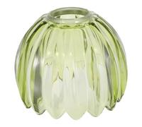 Beavorty Paralume in Vetro Verde Tulipano Piccolo da Comodino, Paralume da Tavolo Vintage Foro 42 Mm, Ricambio Decorativo per Lampade a Sospensione e Applique