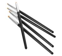 Beavorty Pennelli per Laminazione e Sollevamento Ciglia 5 Pezzi, Spazzole Compatte in Legno Fibre, per Applicazione Balsamo e Colla, Strumenti Portatili per Lifting Ciglia e Colore Casuale