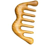 Beavorty Pettine a Denti Larghi Per Cuoio Capelluto Pettine Per Massaggiare Cuoio Capelluto Punti Agopuntura Design Antistatico Stimola Circolazione Testa Sollievo Da Mal Di Testa Leggero p