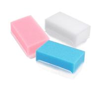 Beavorty Pettine Neonata 3 Pezzi, Spazzola Sensoriale in Spugna e Plastico per Bagno e Lavaggio Mani, Facile da Usare per Sviluppo Sensoriale