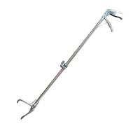 Beavorty Pinza in Acciaio Inox Antiscivolo per Anguille e Granchi, Clip Robusta Multifunzione Bocca Dritta, Accessorio da Cucina per Barbecue e Attività Outdoor