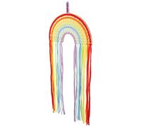 Beavorty Porta Forcine Per Capelli Da Bambina Design Arcobaleno Colorato Appendiporta Per Mollette Da Parete o Porta Organizzazione Elegante Per Accessori Da Camera