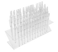 Beavorty Porta Smalto Per Unghie: 64 Scomparti A Forma Di Z Per Display A Colori Design Salvaspazio Per Piccoli Studi Di Unghie Organizer Da Viaggio Per Riporre Oggetti Artistici.
