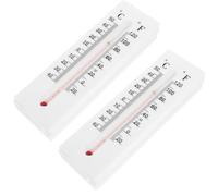 Beavorty Portachiavi Nascondi Chiavi Decorativo Termometro Integrato, Set 2 Pezzi in Plastica a Forma di Rana, Custodia per Chiavi da Esterno e Ufficio, Decorazione Giardino e Casa