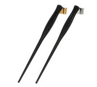 Beavorty Portapenne a Immersione Obliquo in Resina 2 Pezzi Pennini di Ricambio Dorati e Argentati, Impugnatura Liscia per Calligrafia e Disegno, Cancelleria per Studenti e Ufficio