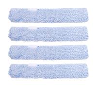 Beavorty Ricambi Panni in Microfibra per Spugnette Lava Vetri 4 Pezzi, Alta Efficienza Pulizia, Facile Installazione, per Finestre e Specchi del Bagno Colore Casuale