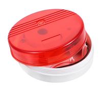 Beavorty Rilevatore Perdite D'acqua, Allarme Acqua, Abs Rosso, Prevenzione Perdite e Allarme Livello Acqua, per Pavimento e Cantina