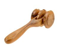 Beavorty Rullo Massaggiante in Legno Strumento Portatile Per Massaggio Muscolare Rullo Per Massaggio Corpo Utilizzabile Come Strumento Per Allungamento Yoga Promuove Circolazione Sanguigna