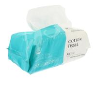 Beavorty Salviette Struccanti in Cotone 100% Tessuto Morbido, Pratiche Salviette Detergenti per Viso Design Estraibile, Adatte a Tutti i Tipi di Pelle la Pulizia Quotidiana e Viaggi