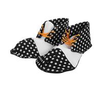 Beavorty Scarpe Clown Nere e Bianche per Halloween e Morbide e Traspiranti per e Accessori Costume per Performance e Feste