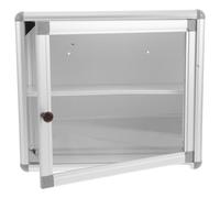 Beavorty Scatola Porta Medicinali da Parete Salvaspazio la Casa, Contenitore la Conservazione dei Farmaci di Emergenza, Armadietto Multifunzionale per Ufficio e Spazi Pubblici