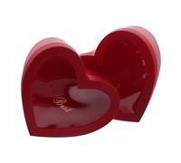 Beavorty Scatole Da 2 Pezzi Scatola Di San Scatola Di Cartone Idee Creative Scatole Per Camicie Per Regali Scatole Di Natale Scatole Per La Festa Della Scatole A Cuore