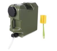 Beavorty Secchio d'Acqua Portatile 18l Rubinetto in PE Senza Odore, Manico per Trasporto Comodo, Set per Campeggio e attività All'aperto Coperchio Sigillato e Accessori per Viaggio