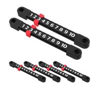 Beavorty Segnapunti per Calcio Balilla 6 Pezzi in Plastica Rossa, Contatore Punteggio Preciso per Tavoli da Calcio Balilla Standard, Accessorio per Gioco da Sala e Tornei Famiglia