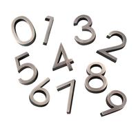 Beavorty Set 10 Pezzi Numeri Civici 3d Industriali 6cm, Numeri Decorativi per Porta, Numero Indirizzo Hotel e Casella Postale, Adatti per Appartamenti, Negozi e Spazi Commerciali