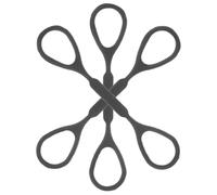 Beavorty Set 3 Pezzi Fermaporta Scorrevole per Tromba in Silicone Nero, Accessorio per Protezione Valvola e Coulisse di Accordatura, Kit Riparazione per Bande Scolastiche e Performance