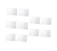 Beavorty Set Da 20 Pezzi Portapassaporto Trasparente Sabbiato in Pvc Slot Per Carte Di Credito e Documento, Copertina Protettiva Spessa Per Viaggio e Titolare Del Certificato