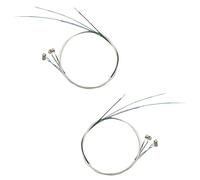 Beavorty Set da 8 Corde per Violino 4/4 Resistenti, Kit Completo per Sostituzione Corde Perle Lisce e Tonalità Brillante, Accessori Durevoli per Strumenti Musicali ad Uso Professionale