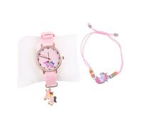 Beavorty Set Di 2 Cinturini Per Orologio Quarzo Bracciale Con Indicazione Del Tempo Per Ragazzi E Ragazze Regolabili E Comodi