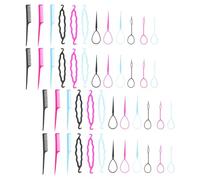 Beavorty Set Di Strumenti Per Intrecciare I 12 Pezzi Riutilizzabili Per Creare Chignon Kit Per Lo Styling Dei Fermacoda Per Donne E Ragazze