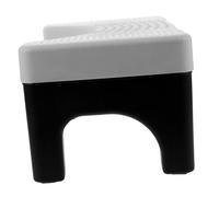Beavorty Sgabello Wc in Plastico Antiscivolo per Bagno, Comodo e Stabile per Wc a Terra