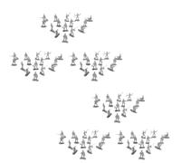 Beavorty Soldato di Plastica Kit 200 Pezzi Modellini Militari in Miniatura per Giochi Interattivi e Collezione Ragazzo Ragazza Colore Casuale