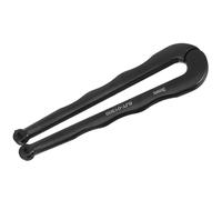Beavorty Spanner Pin Adjustable Face Spanner Wrench Angle Grinder Removal Tool per elettrodomestici e smerigliatrice da banco, diametro cilindro 3 mm, acciaio al cromo-vanadio, nero