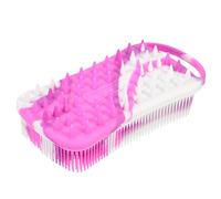Beavorty Spazzola Da Doccia Silicone Per Esfoliazione Corpo e Massaggio Scalp Setole Morbide Design Ergonomico Adatta Per Bagno e Della Misti
