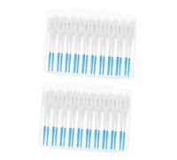 Beavorty Spazzolini Interdentali Portatili 80 Pezzi Set, Spazzolino Ortodontico Flessibile per Igiene Orale, Strumento Morbido per Pulizia Denti Quotidiana e Gengive, Uso Familiare