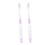 Beavorty Spazzolino Da Denti Per Donne Incinte Set Da 2, Setole Morbide Per Igiene Orale Delicata, Impugnatura Ergonomica, Pulizia Gengive e Rimozione Placca, Per Dentale in Gravidanza
