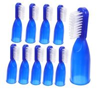 Beavorty Spazzolino Mini Set 10 Pezzi Setole Morbide per Uso Carcere e Ospedale, Spazzolino Corto Sicuro in Plastica Leggero e Portatile per Orale Specializzata