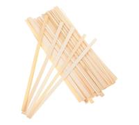 Beavorty Stecche di Bamboo per Ventagli e Artigianato, 50 Pezzi Lisce e Flessibili, 1 CM X 30 CM, Kit per Progetti Fai da Te e Tessitura Manuale