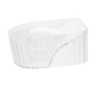 Beavorty Strumenti Per Manicure Impregnare Le Unghie Doppia Ciotola Per L'immersione Delle Unghie Ciotola Di Ammollo Manicure Ciotole Per Manicure Per Plastica Transparent
