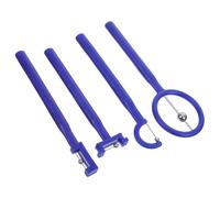 Beavorty Strumento Allenamento Muscolare Orale 4 Pezzi Resistente per Esercizi di Flessibilità della Lingua e Formazione Logopedica per Ragazzo Ragazza