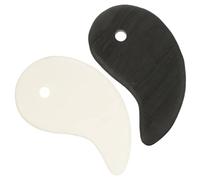 Beavorty Strumento Per Raschiare I Muscoli Raschietto Per Raschiare I Linfatici Set Da 2 Raschietti Per Massaggi Multifunzione