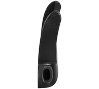 Beavorty Supporto per scanner barcode in plastica nera robusta, porta lettore codice da muro per uso ufficio e negozio al dettaglio