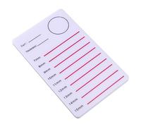 Beavorty Tavolozza Manuale Per Ciglia in Acrilico Vassoio Per Extension Ciglia Supporto Per Innesto Tavolozza Per Applicazione