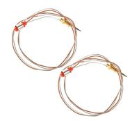 Beavorty Termocoppia per Stufa a Gas 2 Pezzi con Ago di Accensione, Sensore di Sicurezza Contro Spegnimento Fiamma, Accessorio di Ricambio per Cucina Gas