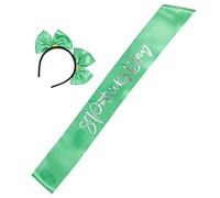 Beavorty Tracolla Di San Patrizio Accessorio Per Festival Irlandese Cerchietto Per Verde Per Decorazioni Per Il Di San Patrizio