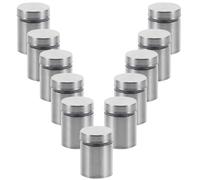 Beavorty Viti Inox per Specchietti Chiodi Cavi 18 Pezzi Fissaggio Robusto per Cornici in Acrilico e Cartelli Pubblicitari Uso Interno ed Esterno 1.10X0.75X0.75In